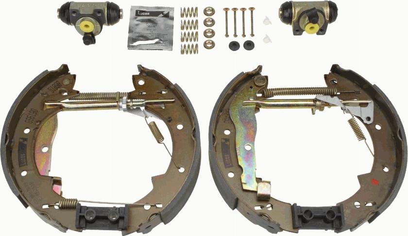 TRW GSK1061 - Kit freno, freni a tamburo www.autoricambit.com