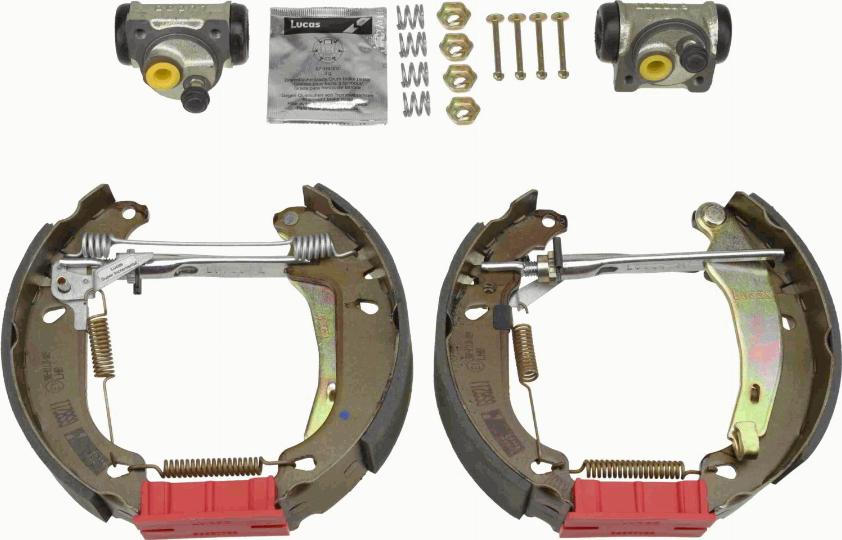 TRW GSK1019 - Kit freno, freni a tamburo www.autoricambit.com