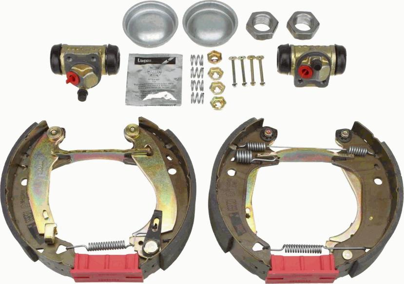 TRW GSK1016 - Kit freno, freni a tamburo www.autoricambit.com