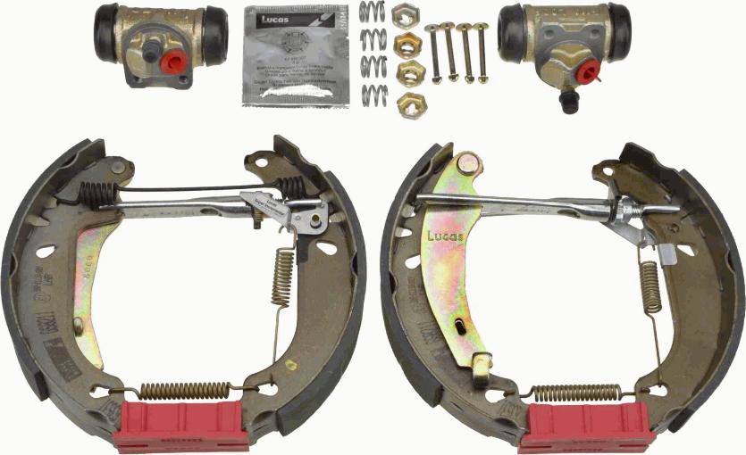 TRW GSK1017 - Kit freno, freni a tamburo www.autoricambit.com