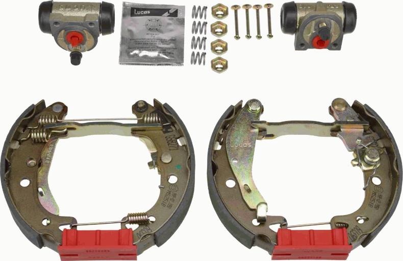 TRW GSK1109 - Kit freno, freni a tamburo www.autoricambit.com