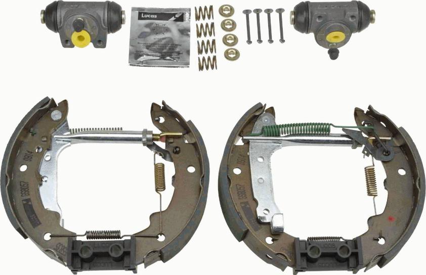 TRW GSK1131 - Kit freno, freni a tamburo www.autoricambit.com