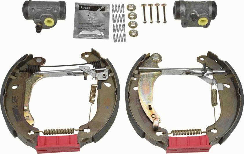 TRW GSK1258 - Kit freno, freni a tamburo www.autoricambit.com