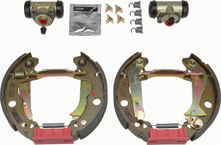 TRW GSK1206 - Kit freno, freni a tamburo www.autoricambit.com