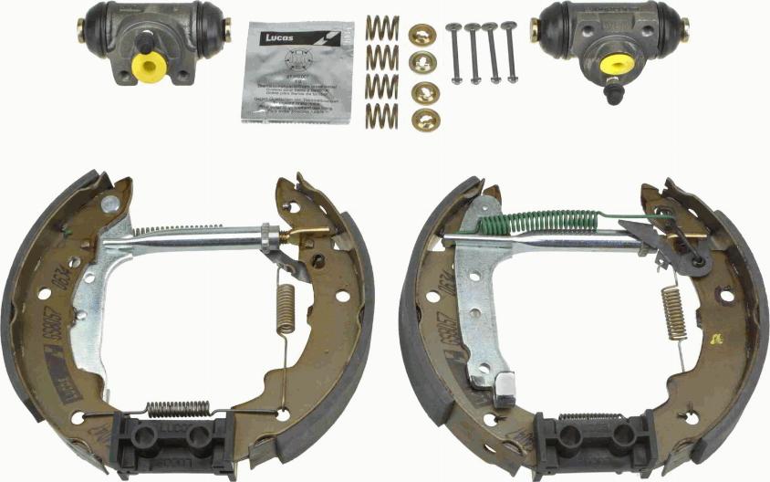 TRW GSK1235 - Kit freno, freni a tamburo www.autoricambit.com