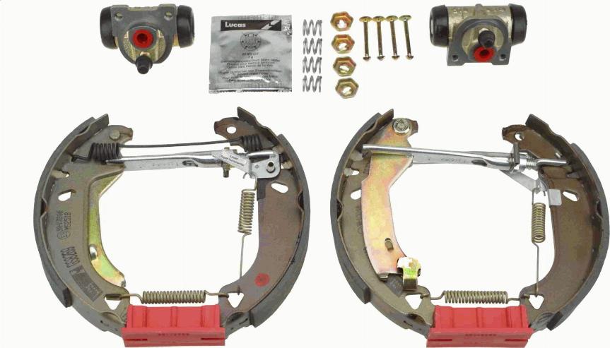 TRW GSK1728 - Kit freno, freni a tamburo www.autoricambit.com