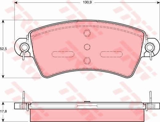 TRW GTD1098 - Kit freno, Freno a disco www.autoricambit.com