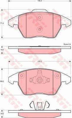 TRW GTD1147 - Kit freno, Freno a disco www.autoricambit.com