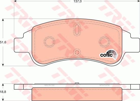 TRW GTD1170 - Kit freno, Freno a disco www.autoricambit.com