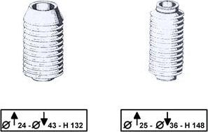 TRW JBE114 - Kit soffietto, Sterzo www.autoricambit.com