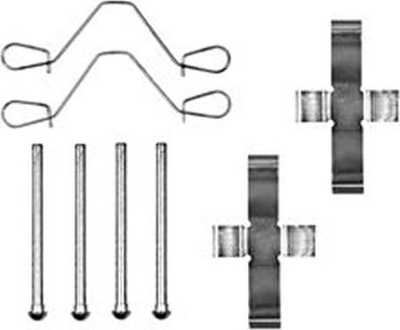 TRW PFK61 - Kit accessori, Pastiglia freno www.autoricambit.com