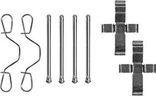 TRW PFK112 - Kit accessori, Pastiglia freno www.autoricambit.com