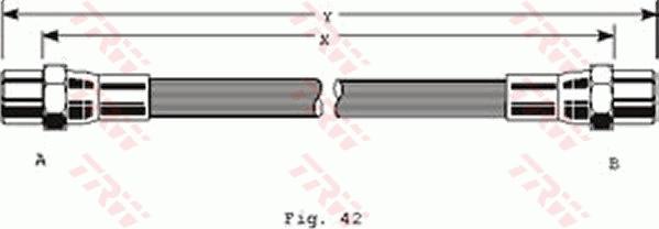 TRW PHA140 - Flessibile del freno www.autoricambit.com