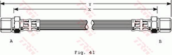 TRW PHA150 - Flessibile del freno www.autoricambit.com