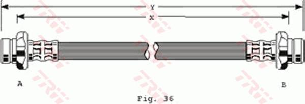 TRW PHA108 - Flessibile del freno www.autoricambit.com