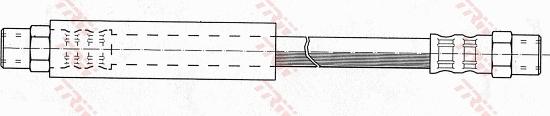 TRW PHA255 - Flessibile del freno www.autoricambit.com