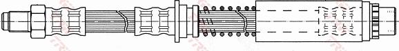 TRW PHB527 - Flessibile del freno www.autoricambit.com