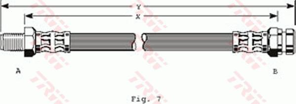 TRW PHB149 - Flessibile del freno www.autoricambit.com