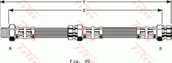 TRW PHB141 - Flessibile del freno www.autoricambit.com