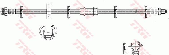 TRW PHB183 - Flessibile del freno www.autoricambit.com