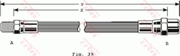 TRW PHB127 - Flessibile del freno www.autoricambit.com