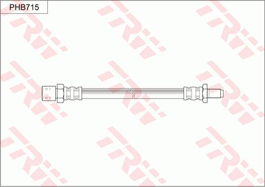 TRW PHB715 - Flessibile del freno www.autoricambit.com