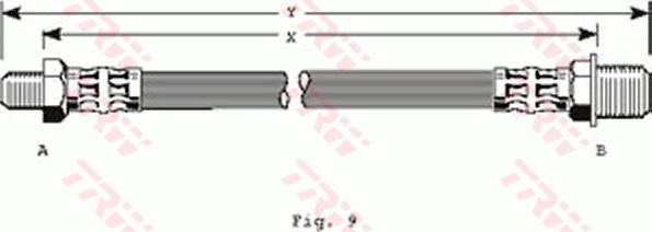 TRW PHC149 - Flessibile del freno www.autoricambit.com