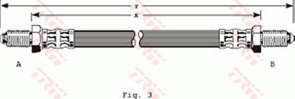 TRW PHC144 - Flessibile del freno www.autoricambit.com