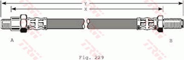 TRW PHC158 - Flessibile del freno www.autoricambit.com