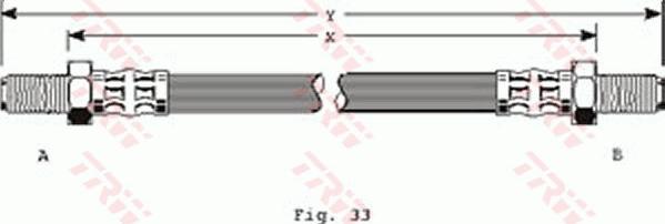 TRW PHC121 - Flessibile del freno www.autoricambit.com