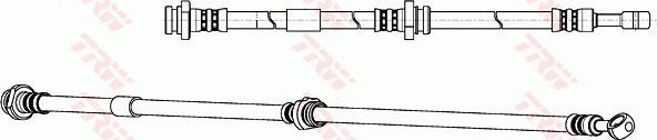 TRW PHD968 - Flessibile del freno www.autoricambit.com