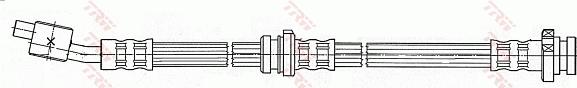 TRW PHD481 - Flessibile del freno www.autoricambit.com