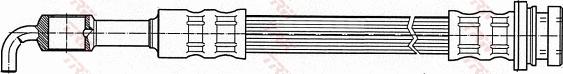 TRW PHD426 - Flessibile del freno www.autoricambit.com