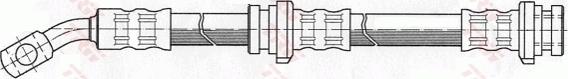 TRW PHD544 - Flessibile del freno www.autoricambit.com