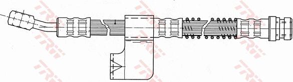 TRW PHD618 - Flessibile del freno www.autoricambit.com