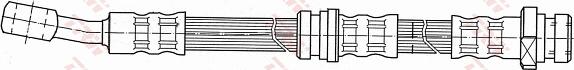 TRW PHD612 - Flessibile del freno www.autoricambit.com