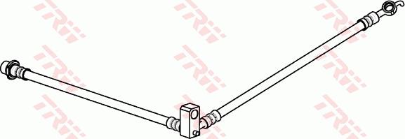 TRW PHD1054 - Flessibile del freno www.autoricambit.com