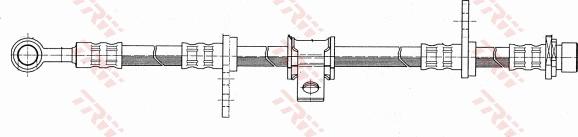 TRW PHD101 - Flessibile del freno www.autoricambit.com