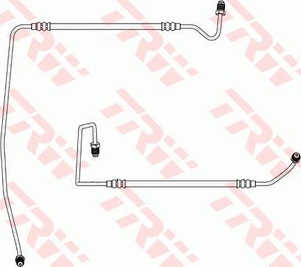 TRW PHD1169 - Flessibile del freno www.autoricambit.com