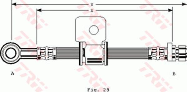 TRW PHD116 - Flessibile del freno www.autoricambit.com