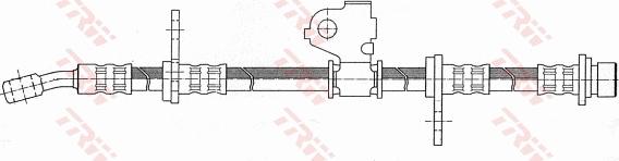 TRW PHD139 - Flessibile del freno www.autoricambit.com