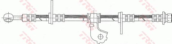 TRW PHD317 - Flessibile del freno www.autoricambit.com