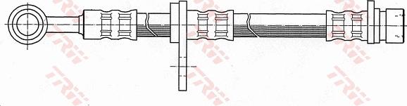 TRW PHD320 - Flessibile del freno www.autoricambit.com