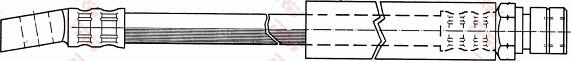 TRW PHD225 - Flessibile del freno www.autoricambit.com