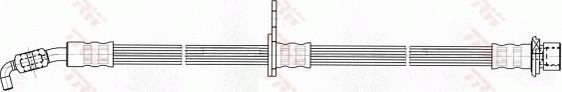 TRW PHD748 - Flessibile del freno www.autoricambit.com