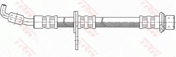 TRW PHD706 - Flessibile del freno www.autoricambit.com