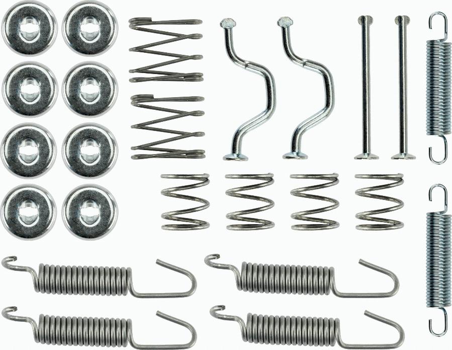 TRW SFK353 - Kit accessori, Ganasce freno stazionamento www.autoricambit.com