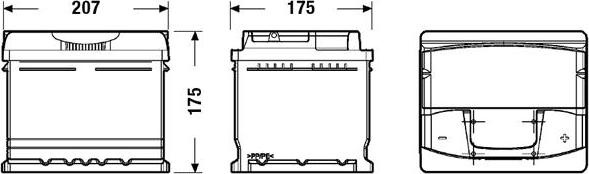 Tudor TA472 - Batteria avviamento www.autoricambit.com