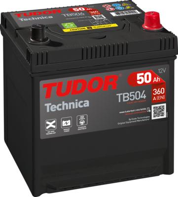 Tudor TB504 - Batteria avviamento www.autoricambit.com