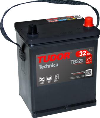 Tudor TB320 - Batteria avviamento www.autoricambit.com